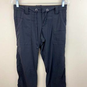Lucy XSS XS Short Walkabout Pants Dark Gray Nylon Blend Stretch